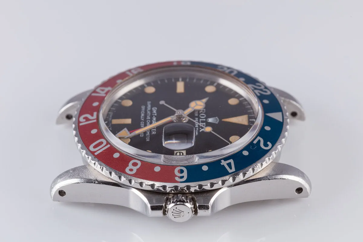 1968 Rolex GMT 1675 Mark 1 Box and Punched Papers