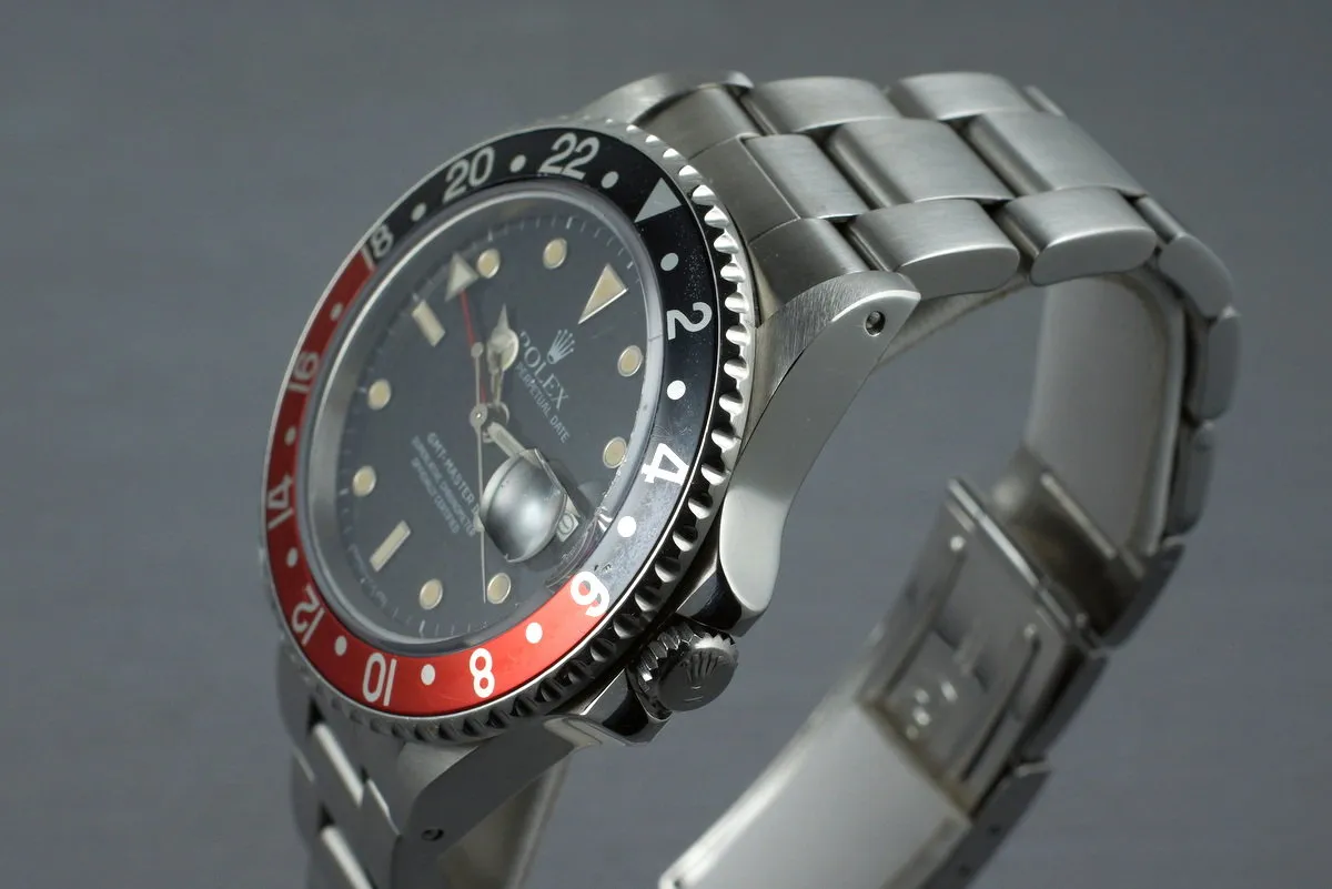 1984 Rolex Fat Lady GMT Master II 16760