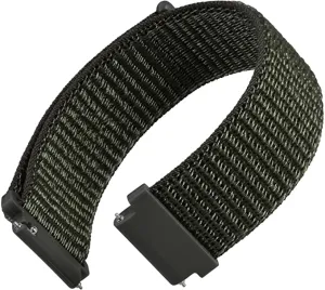 22mm SmartWatch Sport Loop Nylon Bands Kargo Khaki