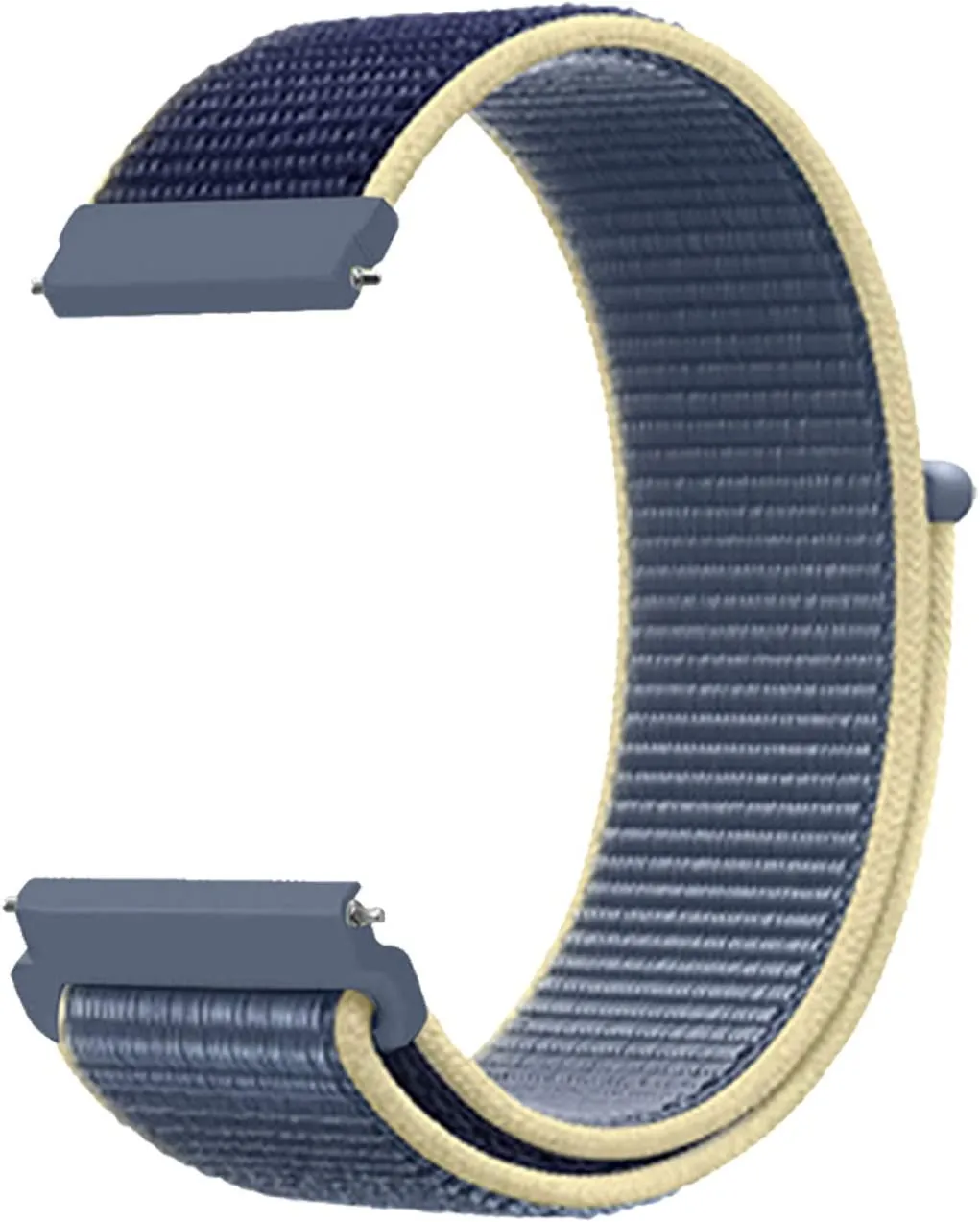 22mm SmartWatch Sport Loop Nylon Bands Kargo Khaki