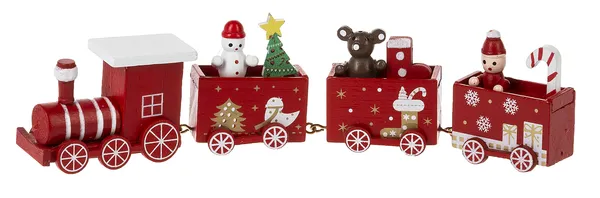 8.5"L Christmas Train Figurines (sold individually)