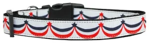 American Swag Nylon Dog Collar Sm