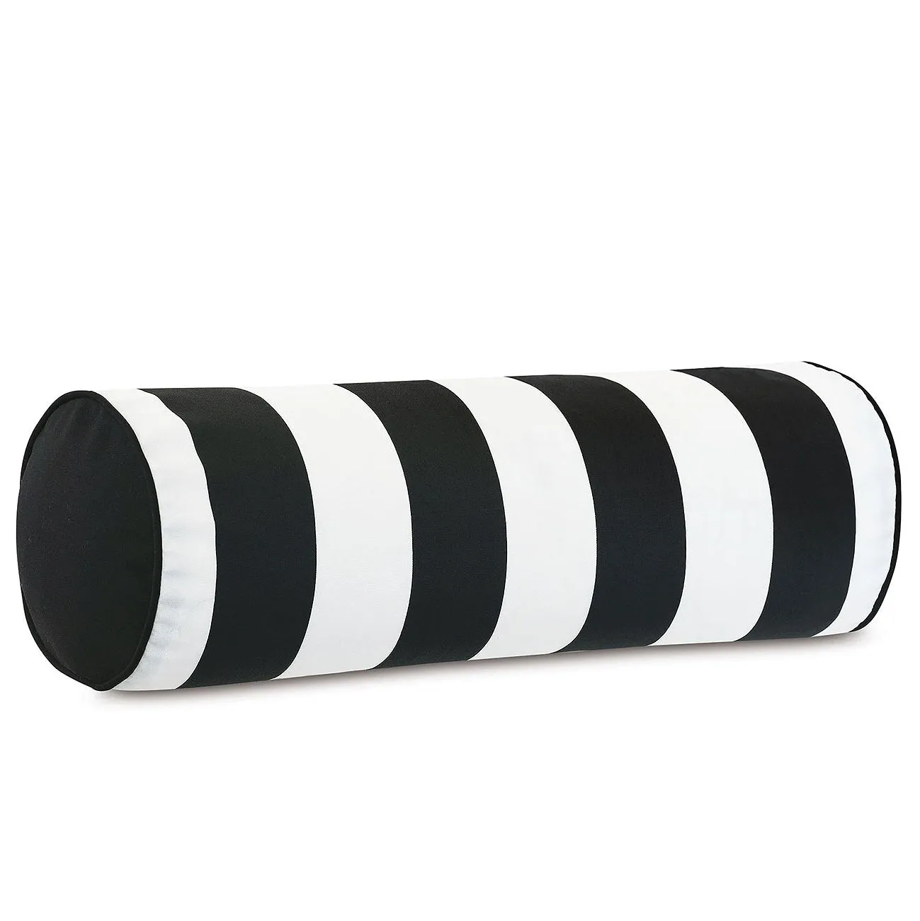 Black Tie Stripe Outdoor Pillows