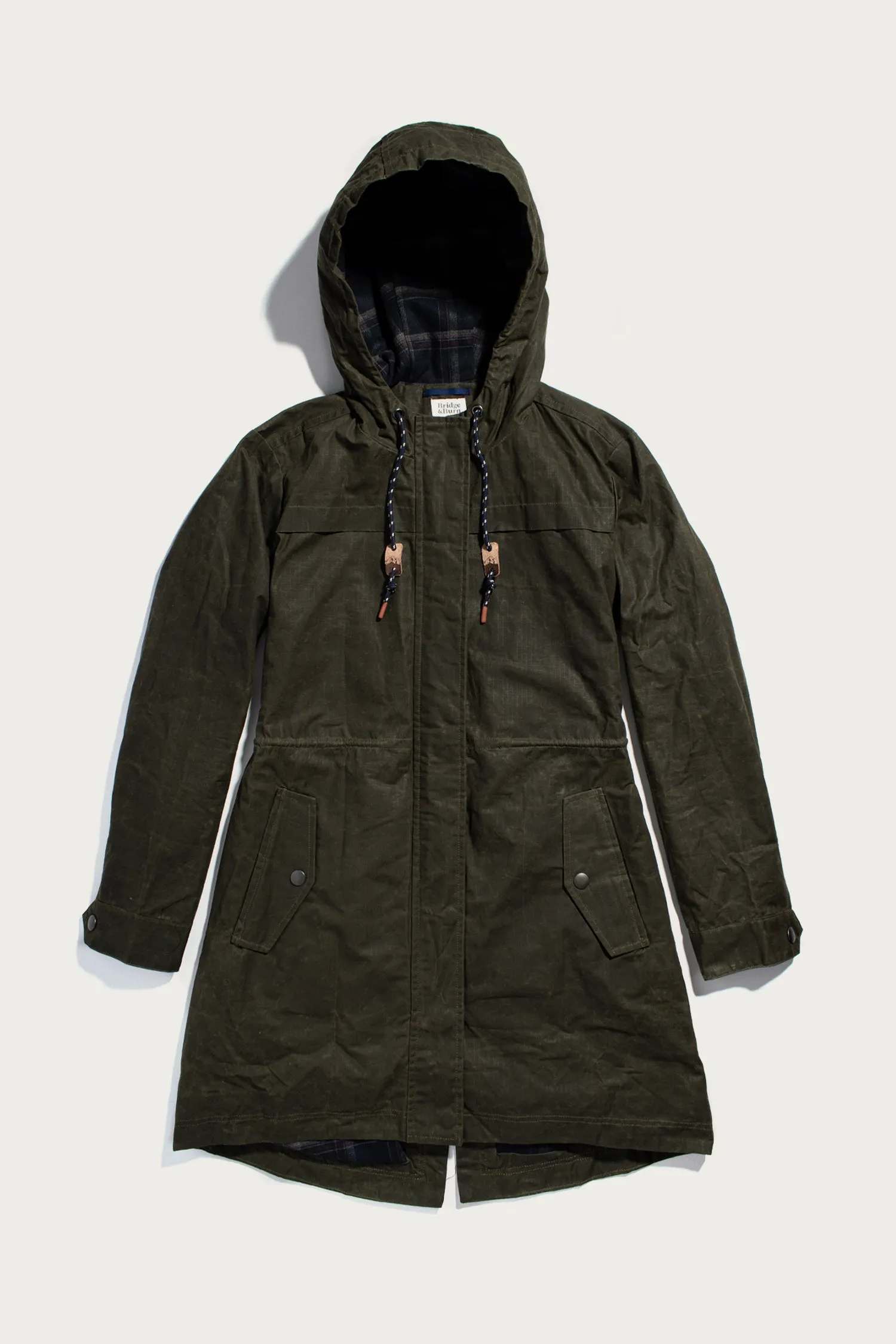 Briar Parka / Olive Waxed Ripstop