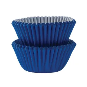 Bright Royal Blue Cupcake Cases - 25 Pkt