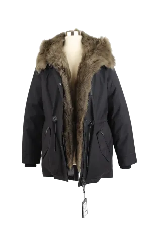 Charlene Down Parka - Removable Fur Hood & Bib