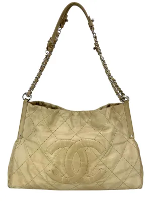 CL Quilted Leather Timeless CC Chain Tote Bag