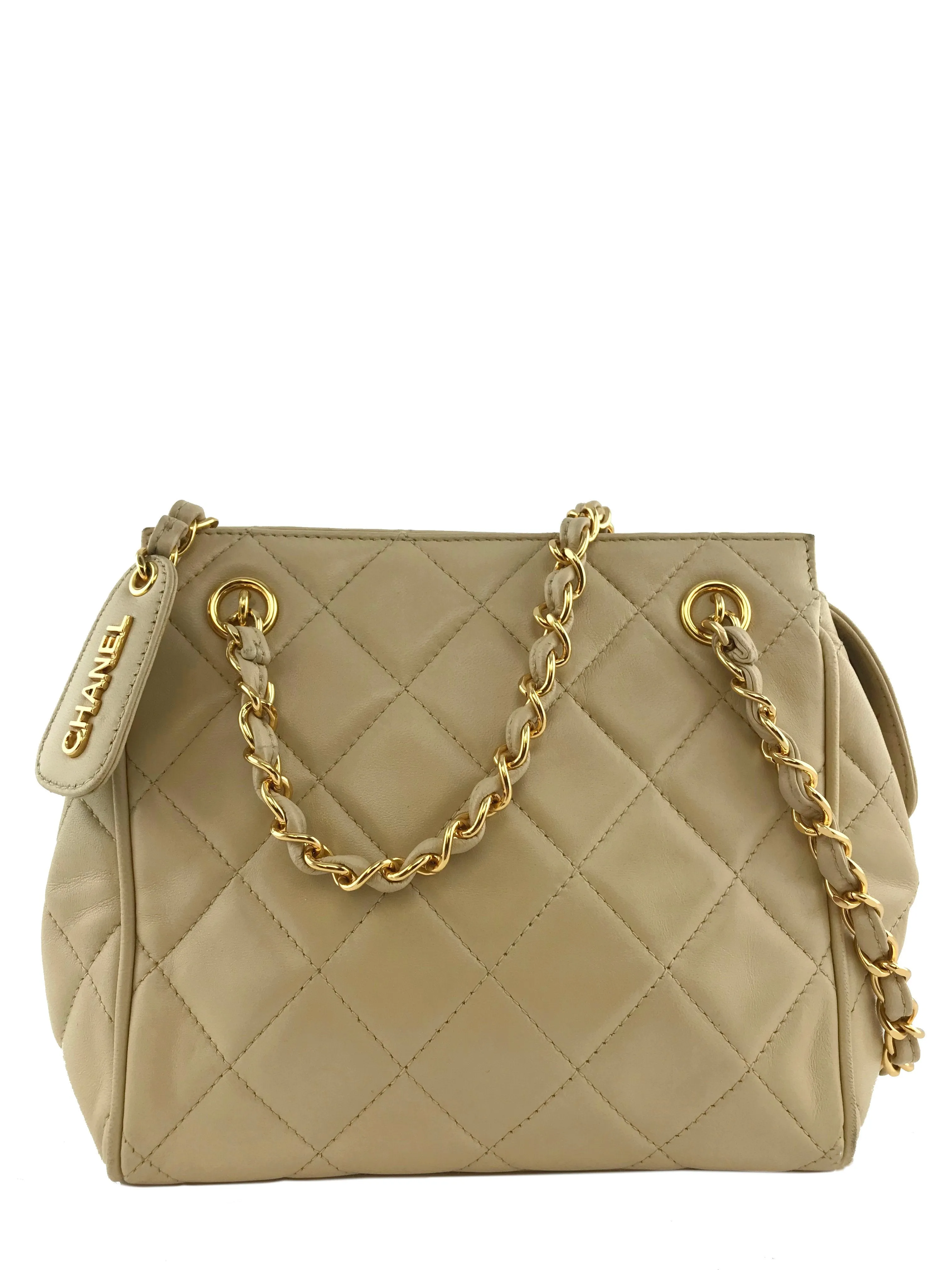 CL Vintage Lambskin Quilted Shoulder Bag