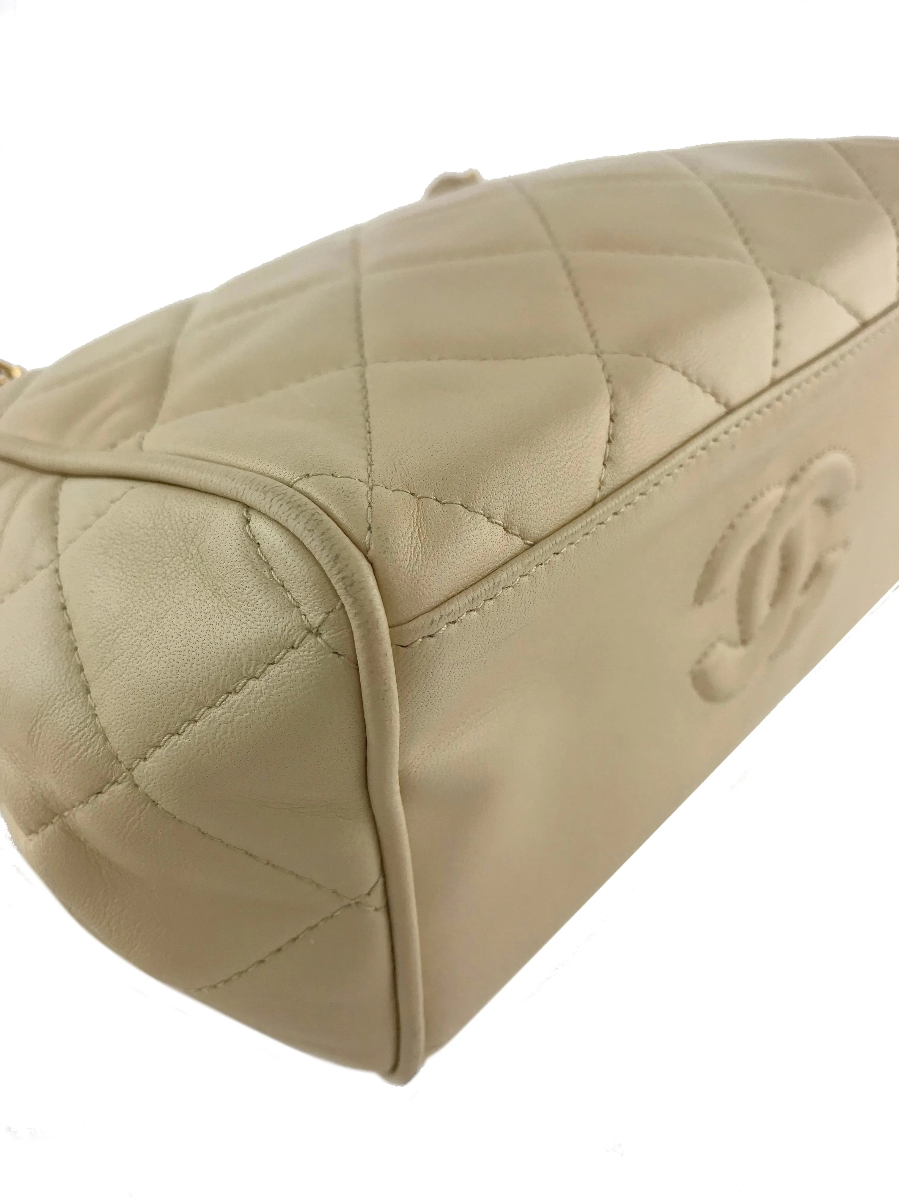 CL Vintage Lambskin Quilted Shoulder Bag