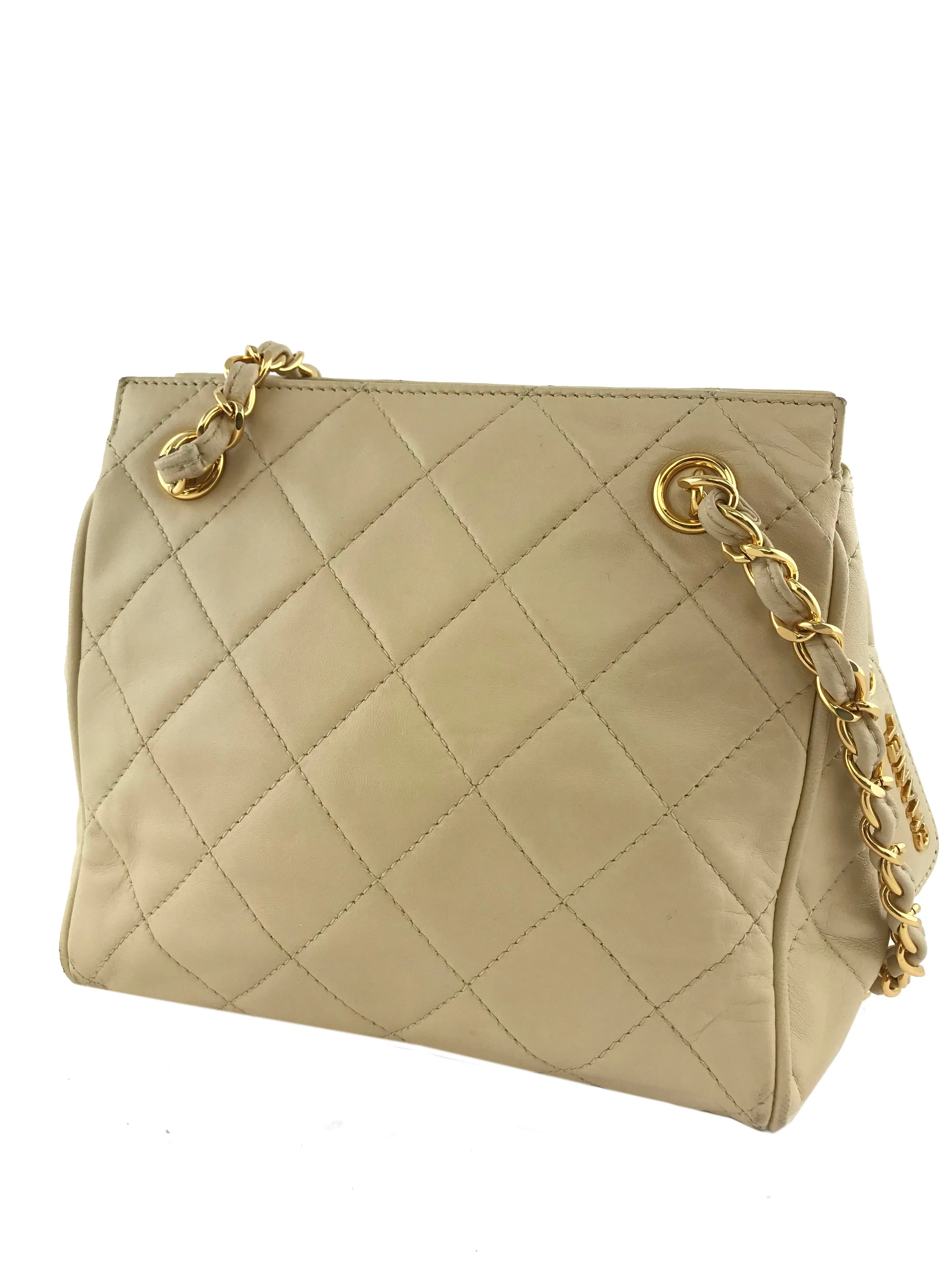 CL Vintage Lambskin Quilted Shoulder Bag