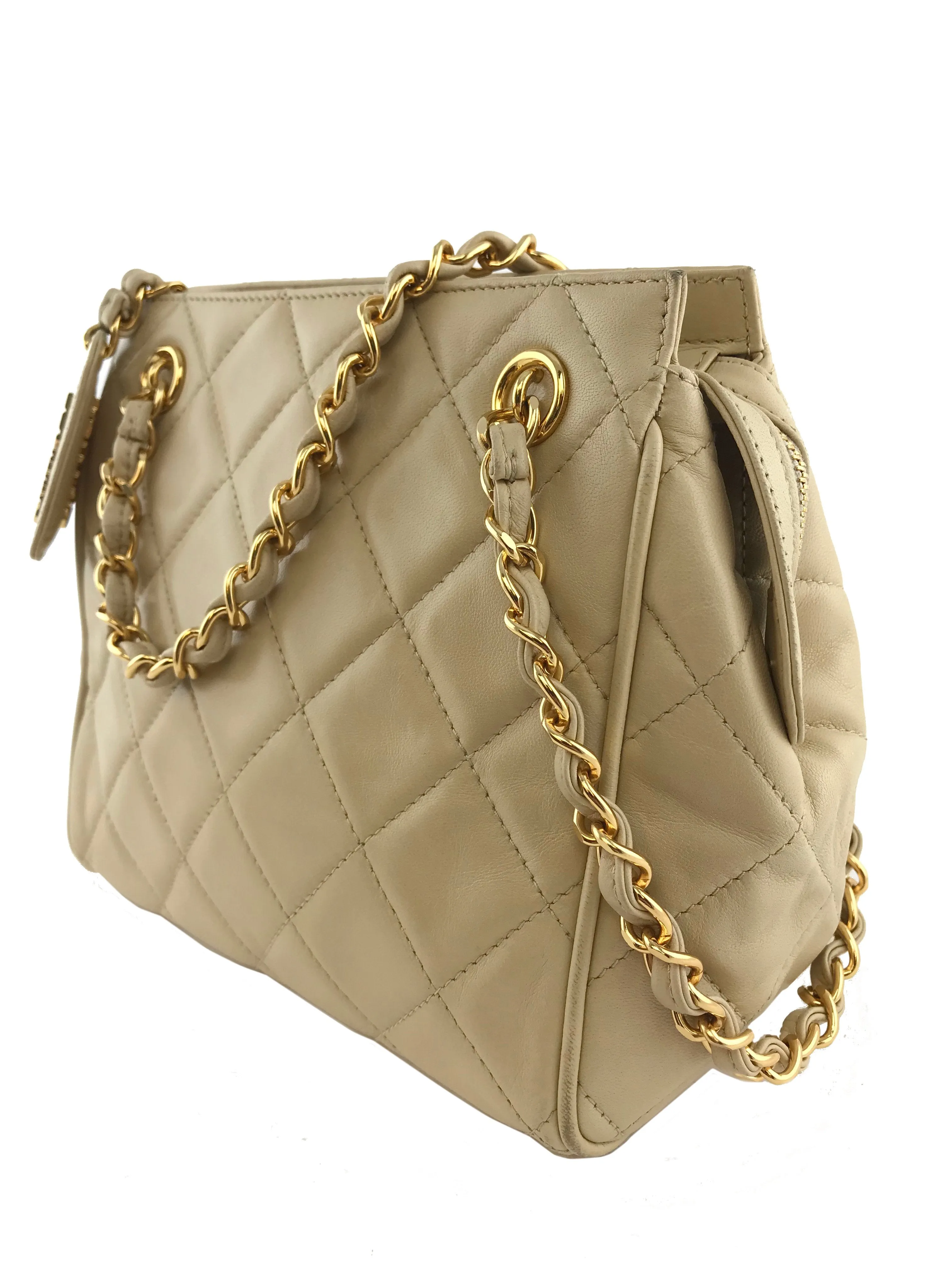 CL Vintage Lambskin Quilted Shoulder Bag