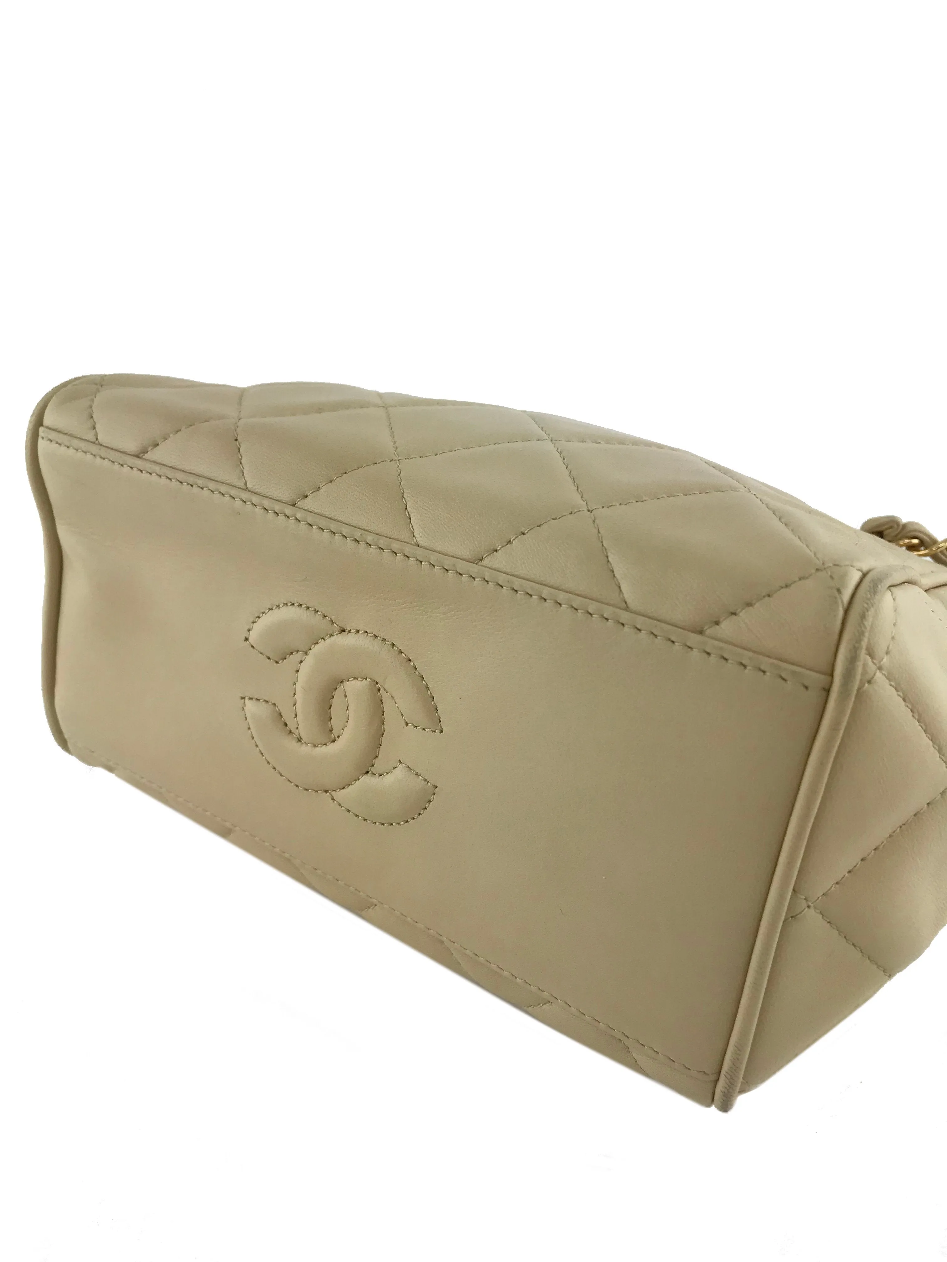 CL Vintage Lambskin Quilted Shoulder Bag