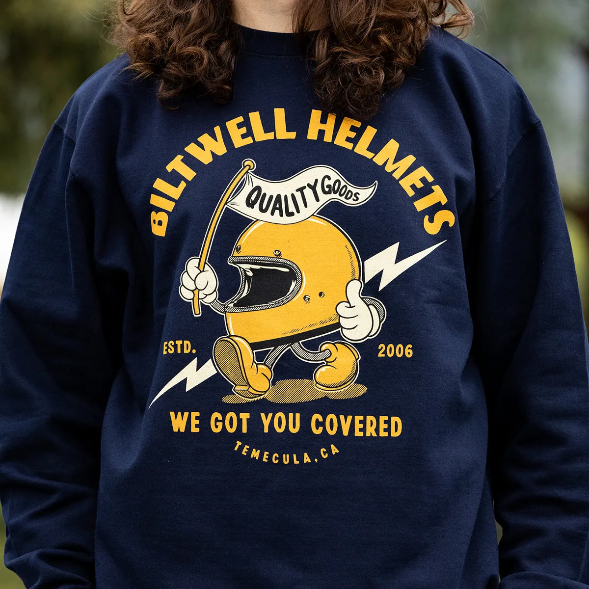 Covered Crew Neck