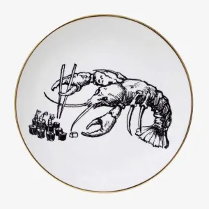 Decorative Plate Lobster Sushi