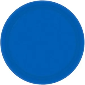 Eco Bright Royal Blue Plates - Lunch 20 Pkt