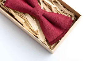 Elevate Your Formal Style with Our Sophisticated Burgundy Necktie