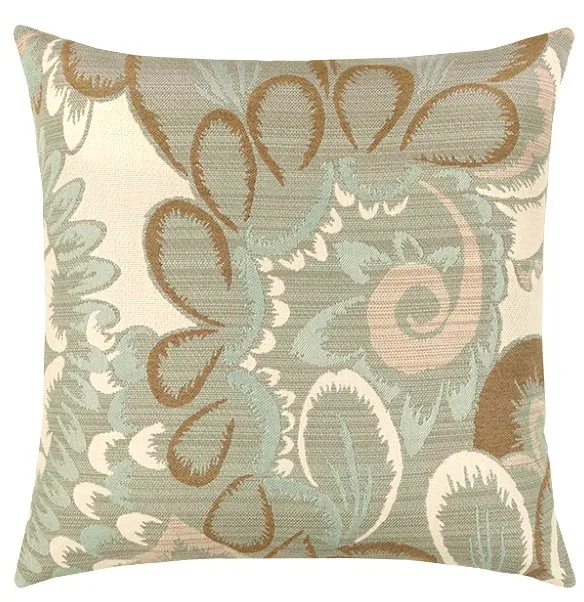 Floral Wave Sunbrella® Outdoor Pillows