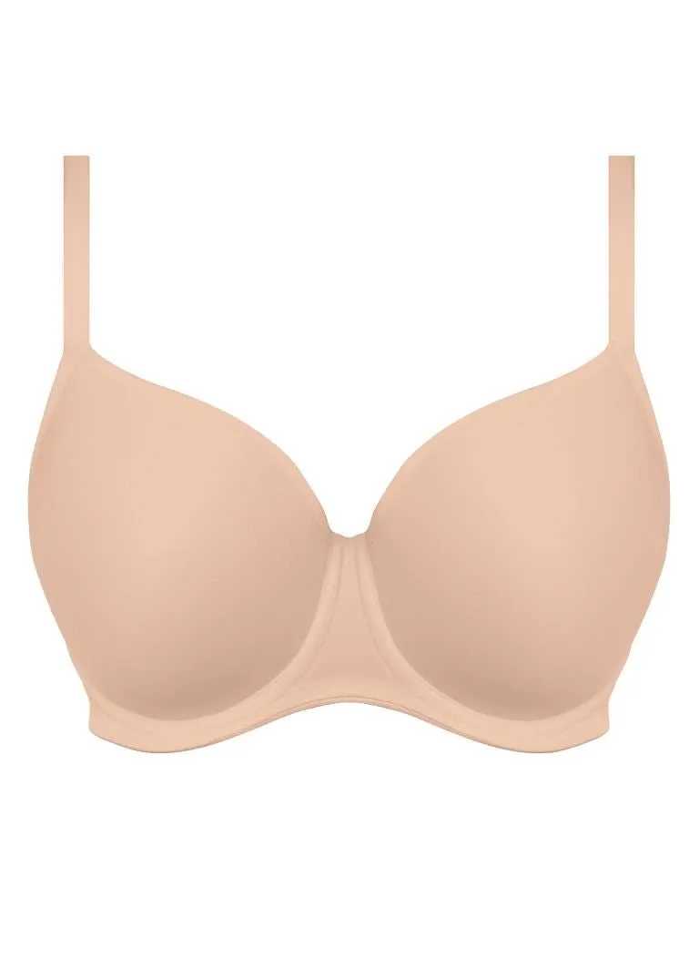 Freya Fancies Underwire Molded Balcony Bra, Natural Beige