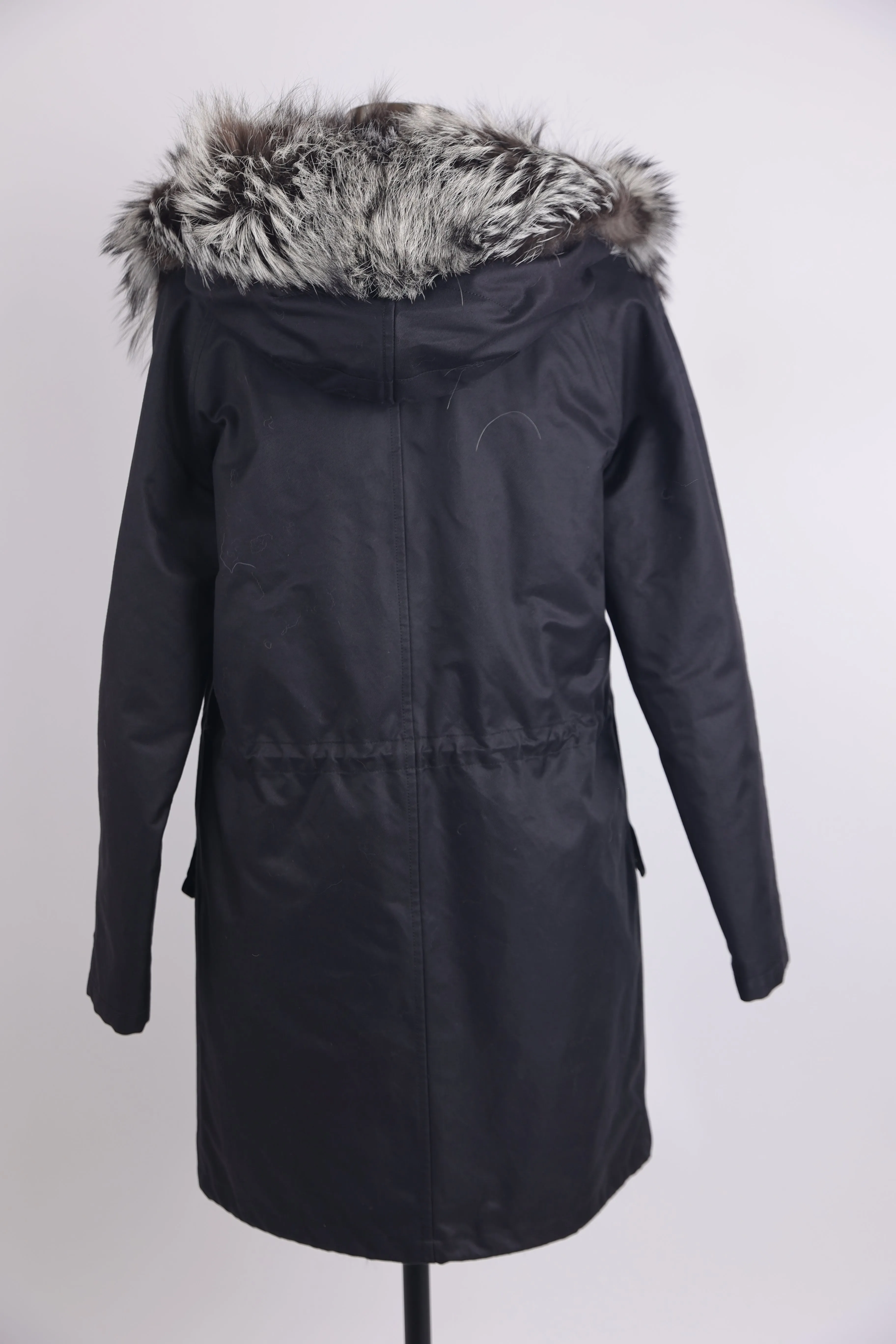 Fur Lined Cotton Parka