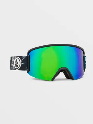 Garden Goggle Tie Dye - Green Chrome