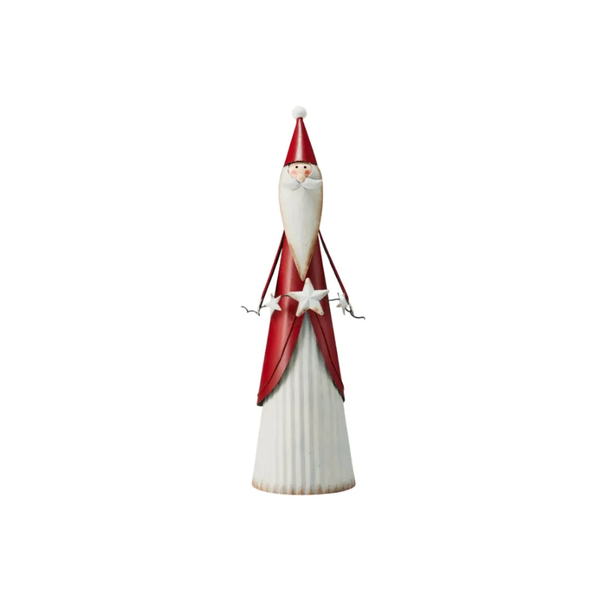 Made for Minimax Santa with Star Garland Cone Red 30cm