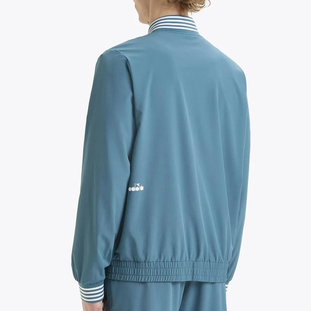 Men's Full Zip Icon Tennis Jacket Oceanview