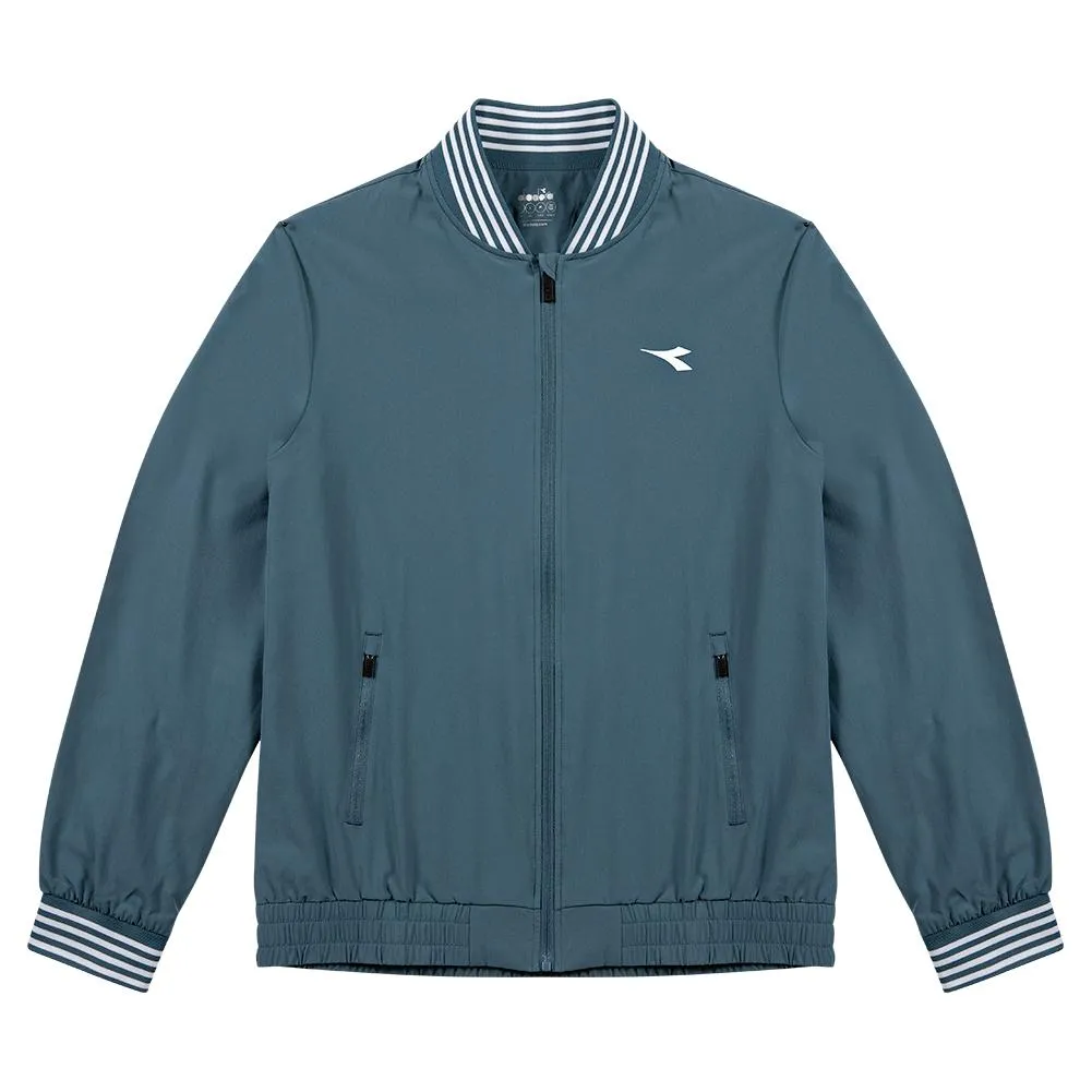 Men's Full Zip Icon Tennis Jacket Oceanview