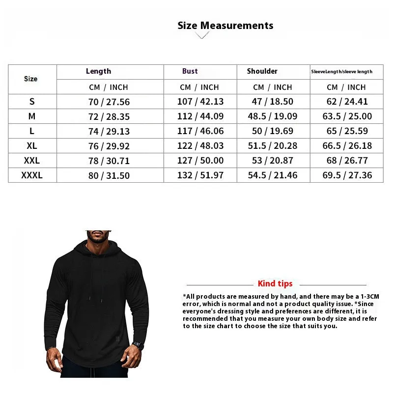 Men's Loose Long-sleeved Hooded Sweater