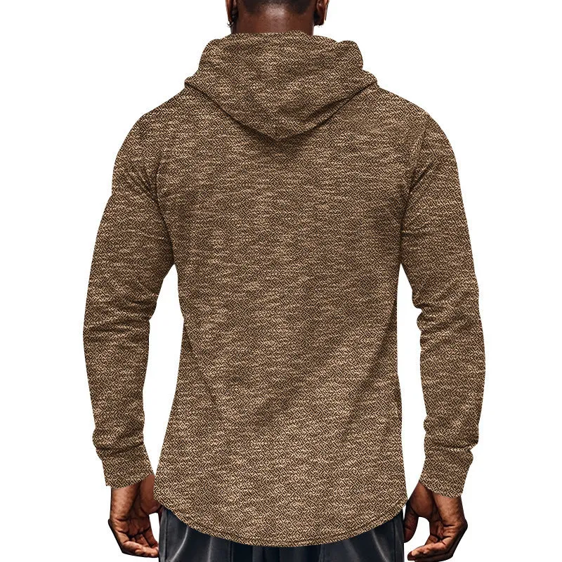 Men's Loose Long-sleeved Hooded Sweater