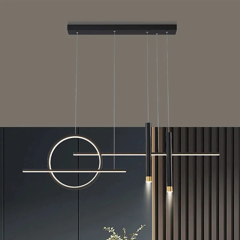 NEO Ring Linear with Spotlight Modern led Pendant Light