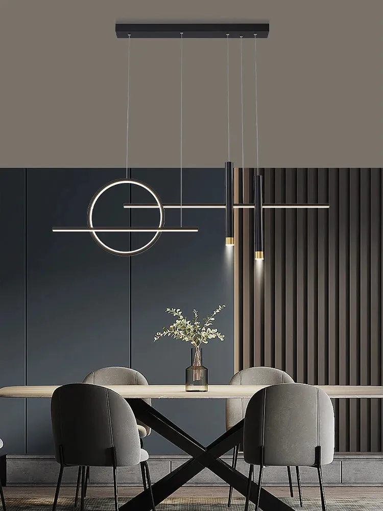 NEO Ring Linear with Spotlight Modern led Pendant Light