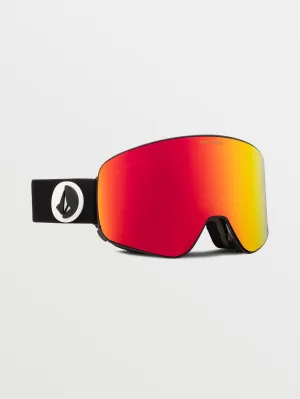 Odyssey Goggle with Bonus Lens - Gloss Black / Red Chrome