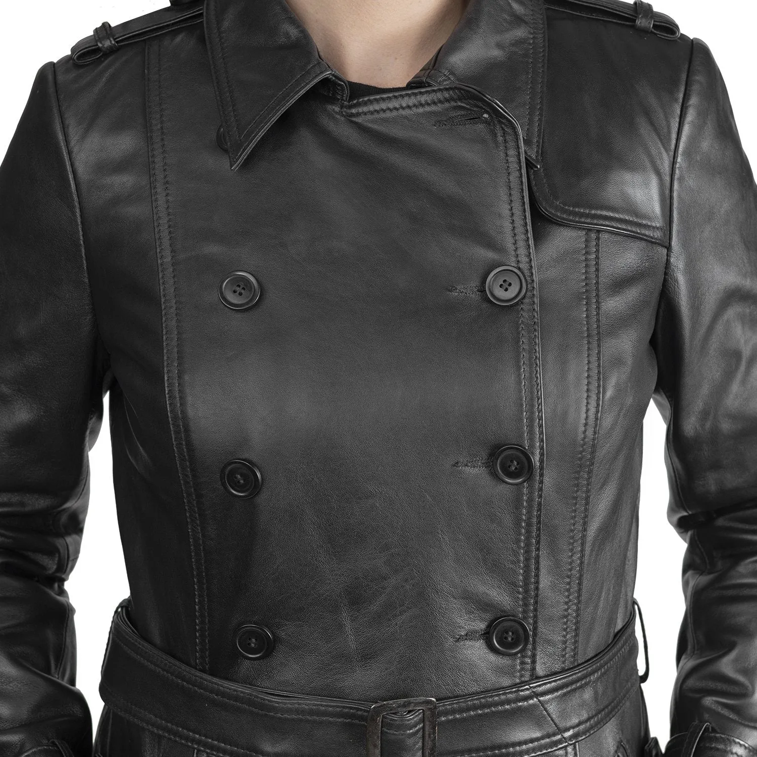 Olivia Womens Fashion Leather Jacket