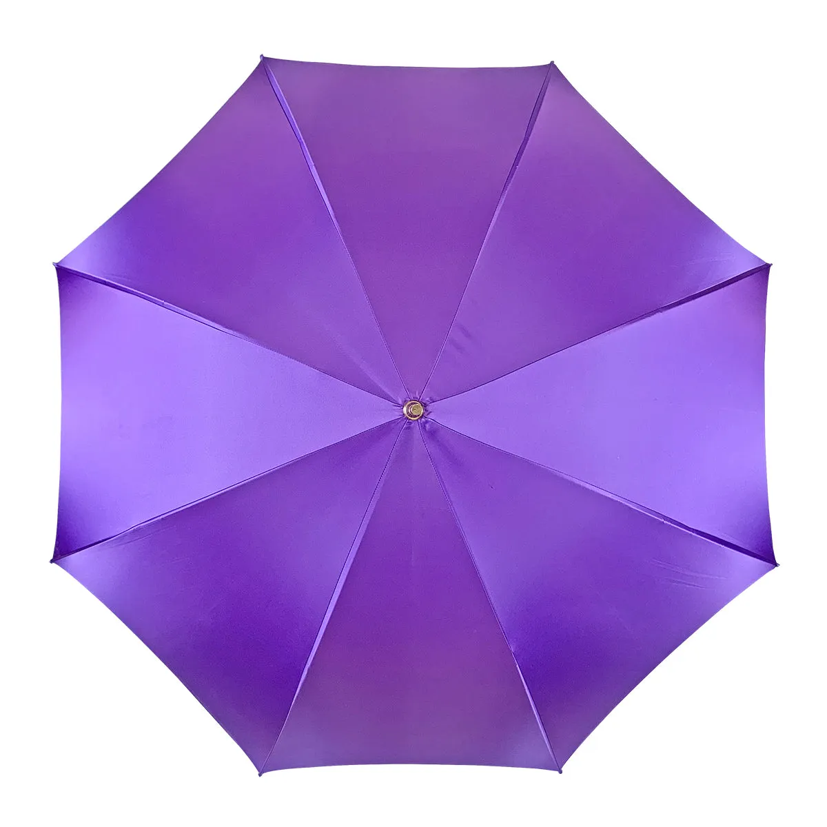 Precious purple umbrella with yellow crystals