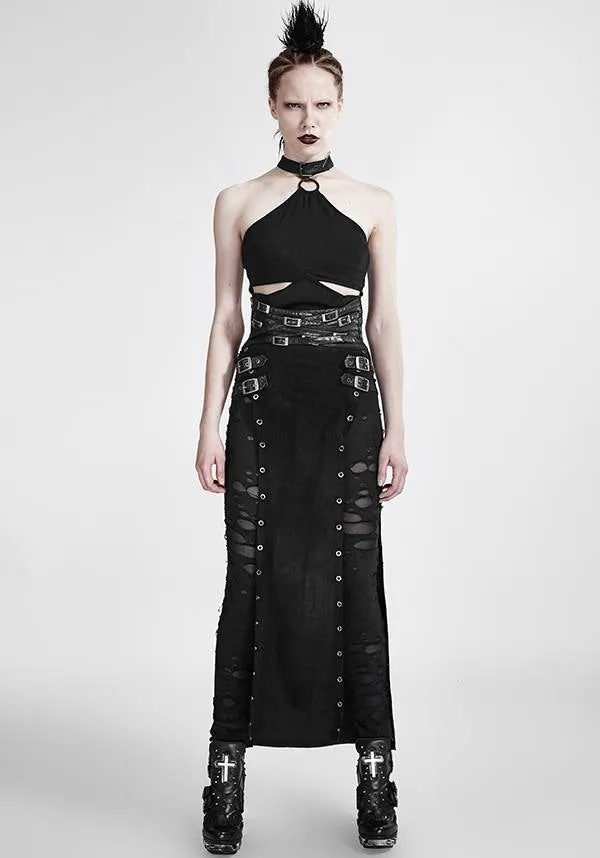 Punk High Waist | SPLIT SKIRT