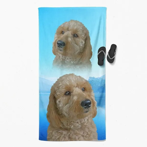 Super Portrait Beach Towel