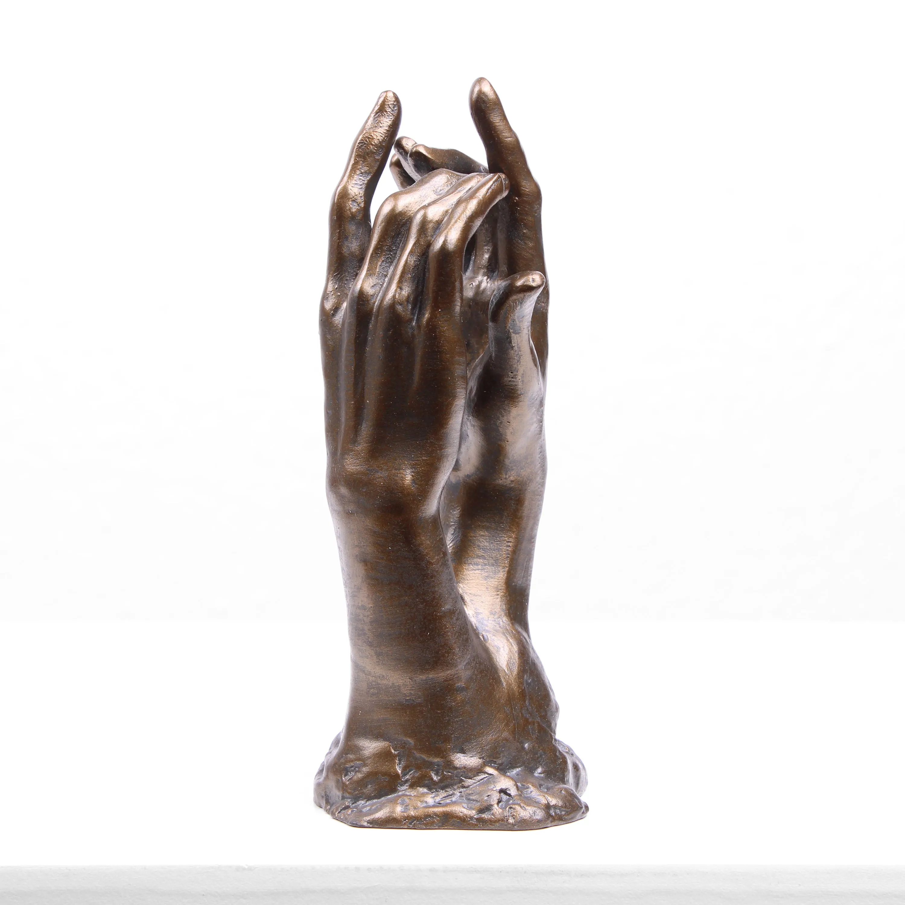 The Secret Hand Statue by Rodin (Cold Cast Bronze Sculpture)