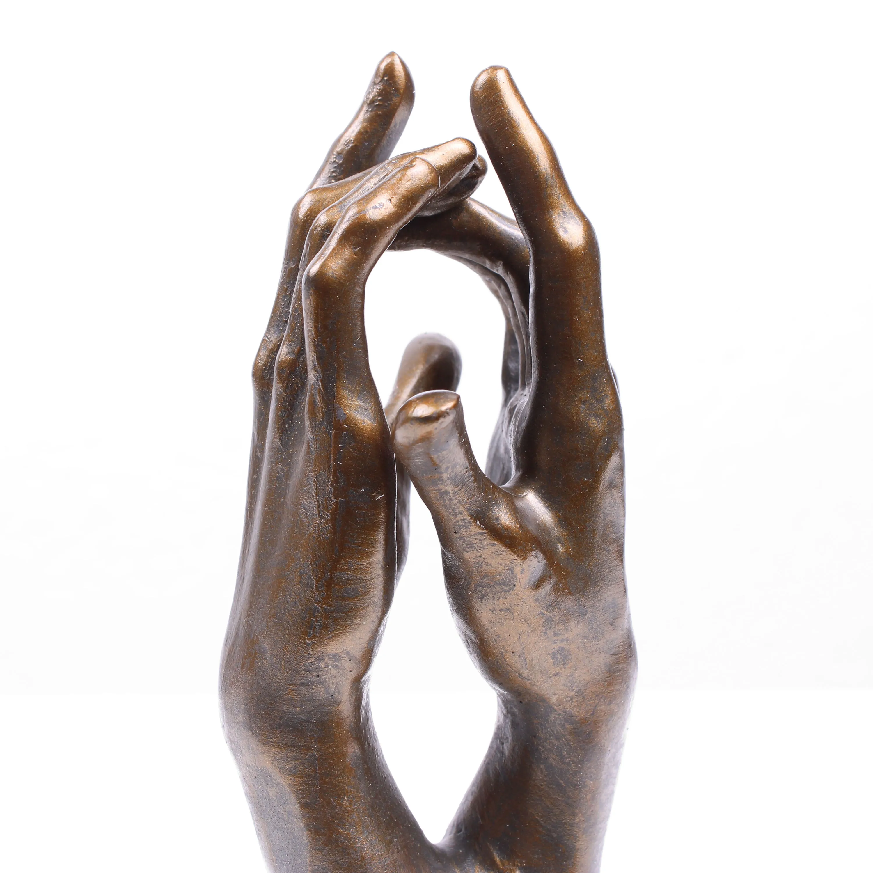 The Secret Hand Statue by Rodin (Cold Cast Bronze Sculpture)