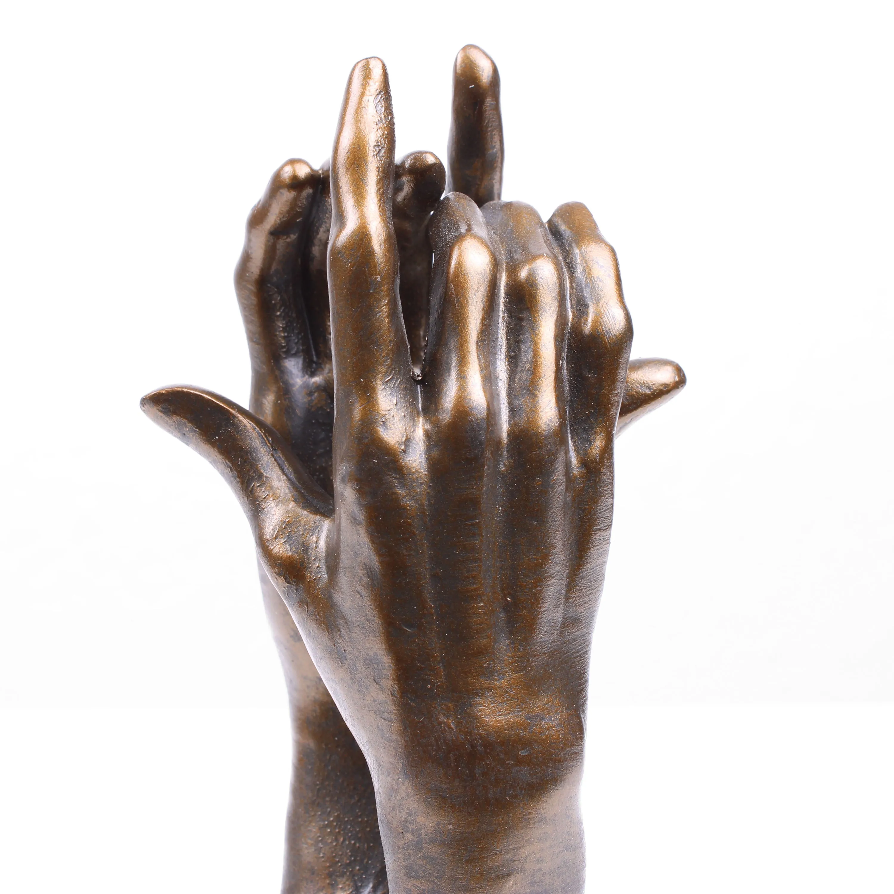 The Secret Hand Statue by Rodin (Cold Cast Bronze Sculpture)