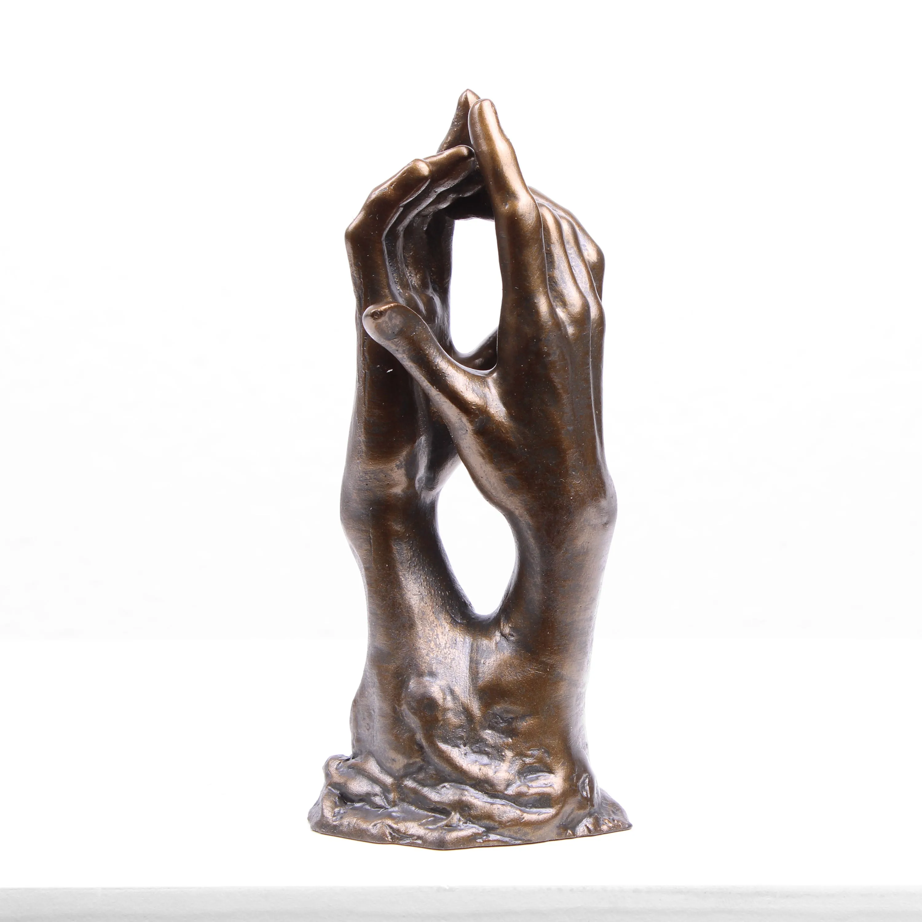 The Secret Hand Statue by Rodin (Cold Cast Bronze Sculpture)