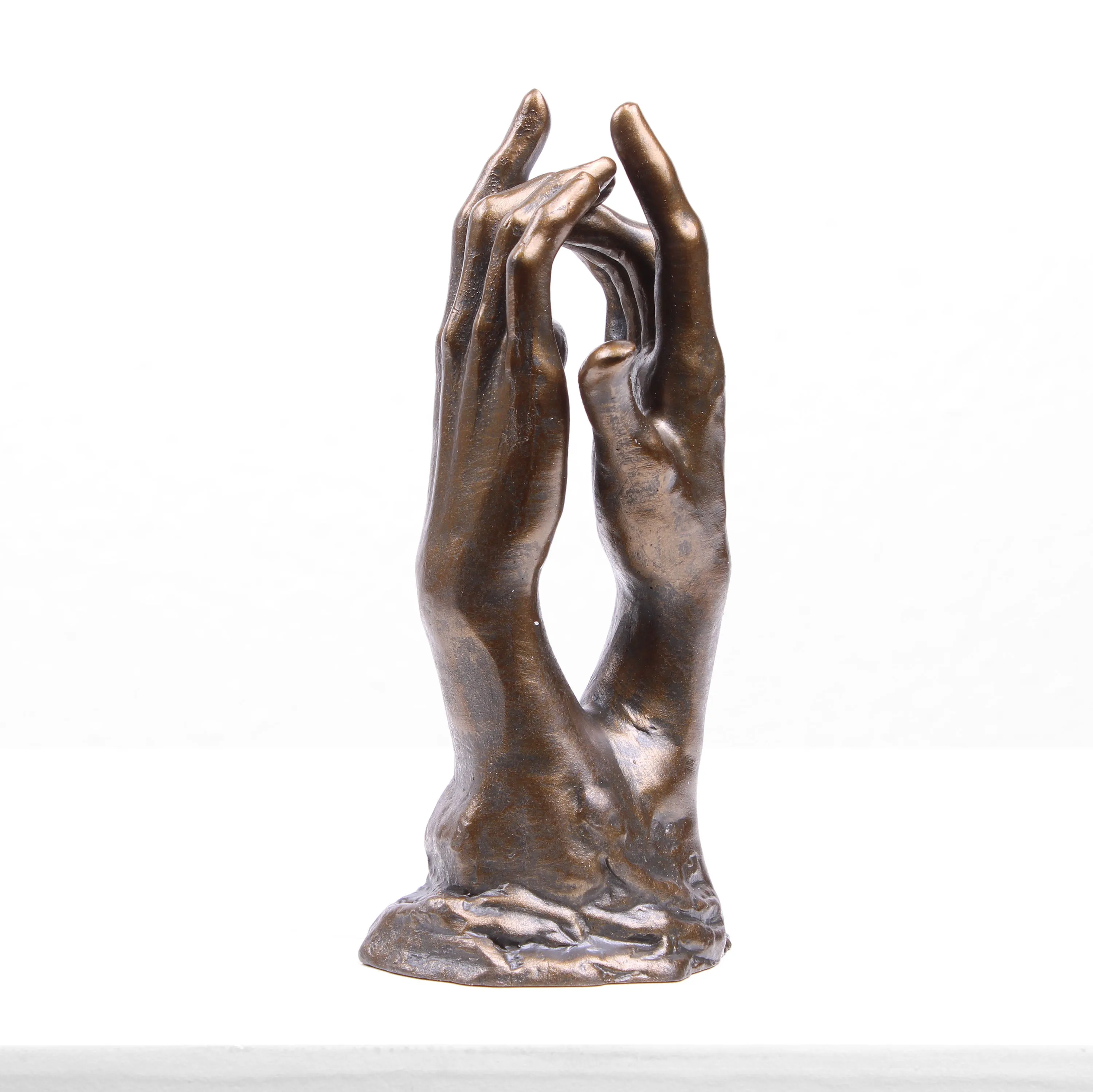 The Secret Hand Statue by Rodin (Cold Cast Bronze Sculpture)