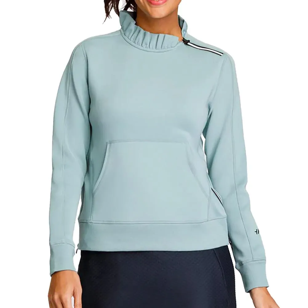 Women's Condoleezza Longsleeve Tennis Sweatshirt Navy Blue